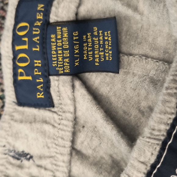 XL Polo by Ralph Lauren grey sleepwear/pajama pants - Picture 3 of 12